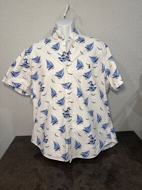 Polo Ralph Lauren Shirt Mens XL Classic Fit Sailboat Nautical Polo Bear